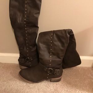 Dark Brown over the knee boots! Brand new!!
